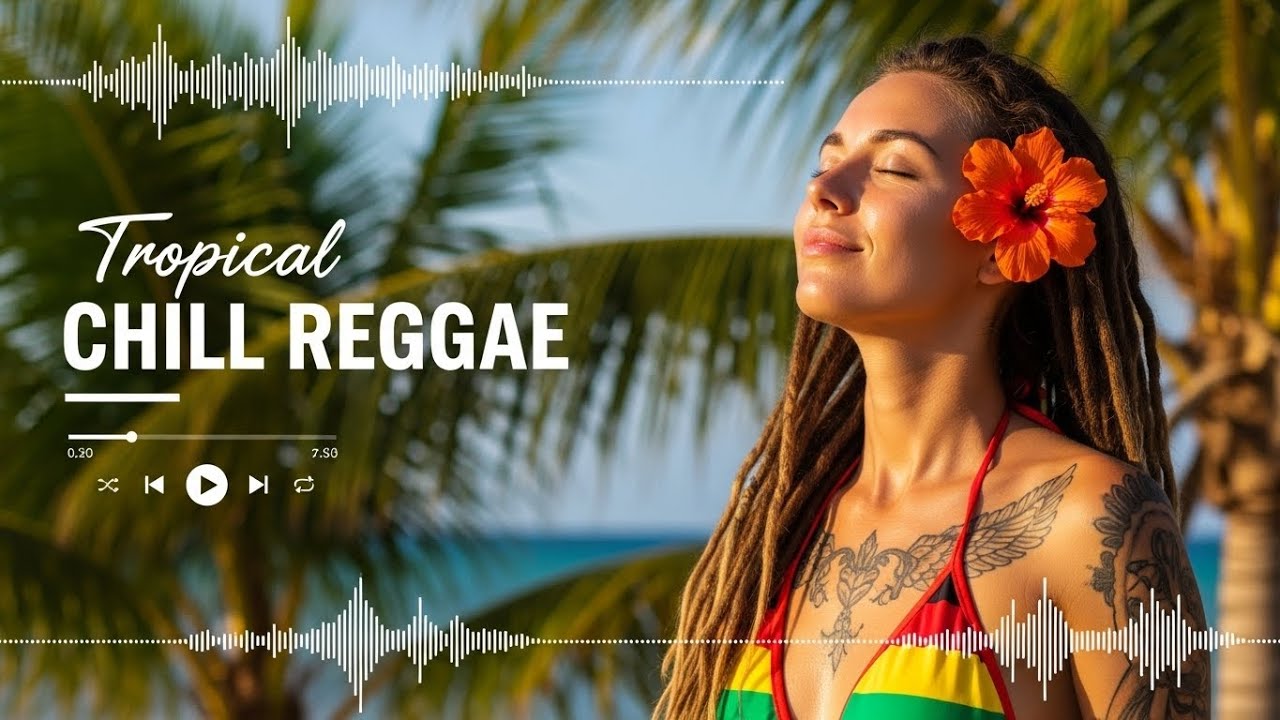 Reggae Island Mix 🌊 Feel Good Tropical Vibes to Relax & Work
