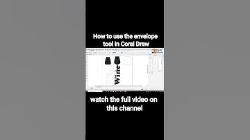 CorelDRAW Envelope Tool Explained | Text & Shape Design Tips ✨