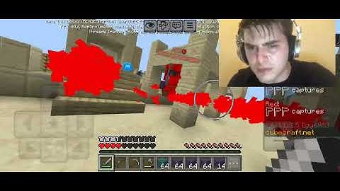 Playing capture the flag #minecraft 