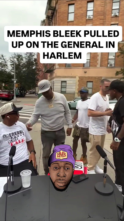 Memphis Bleek Pulled Up In Harlem For Block Talk😎 #shorts #hiphopnews #recommended #harlem #nyc