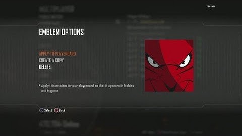 Call of Duty Black Ops 2 : Devil Face Emblem Tutorial