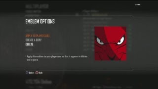 Call of Duty Black Ops 2 : Devil Face Emblem Tutorial