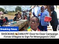 SHOCKING🇿🇼ZANU-PF Door-to-Door Campaign Forces Villagers to Sign for Mnangagwa’s CAB3 zvese bvuu