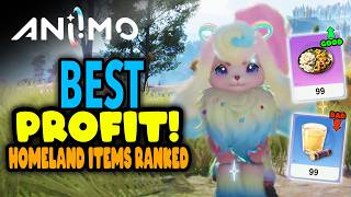 Sell THESE High Profit Items Setup Homeland for Success All Ranked Early to Mid Game Items Aniimo
