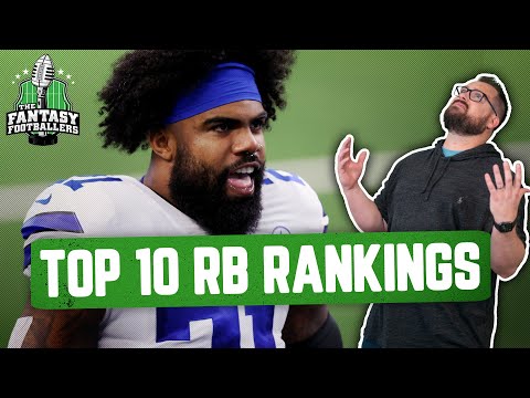 Top 10 RB Rankings + Waller Watch, Target Goblins - Fantasy Footballers  Podcast