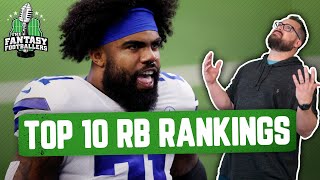 Fantasy Football 2021 - Top 10 RB Rankings + Waller Watch, Target Goblins - Ep. 1088