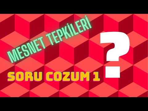 yapı statiği -1 mesnet tepkileri soru çözümü 1