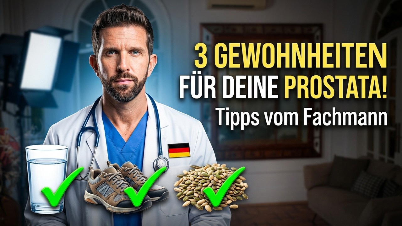 Männer ab 60 Jahren: 3 tägliche Gewohnheiten, die die Prostata schützen (die jeder Senior …)