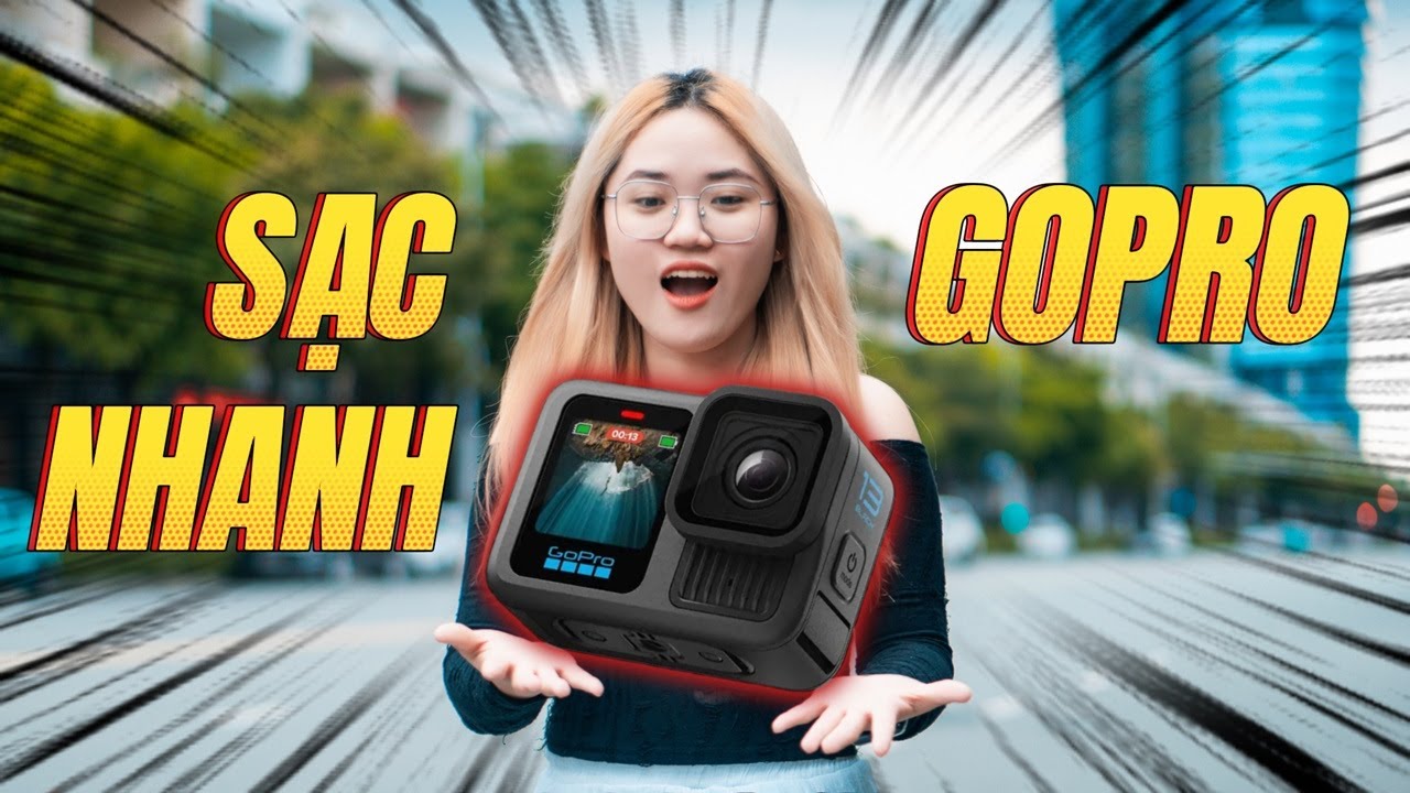 🎥 Test Sạc Nhanh GoPro Hero 13 Black — Video review, click xem trên YouTube