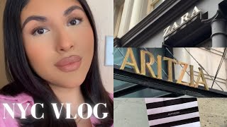 New York City Vlog SOHO Outting NYC VLOG (Sephora, Zara, MUJI, Aritzia and More) | Giselle Sanchez