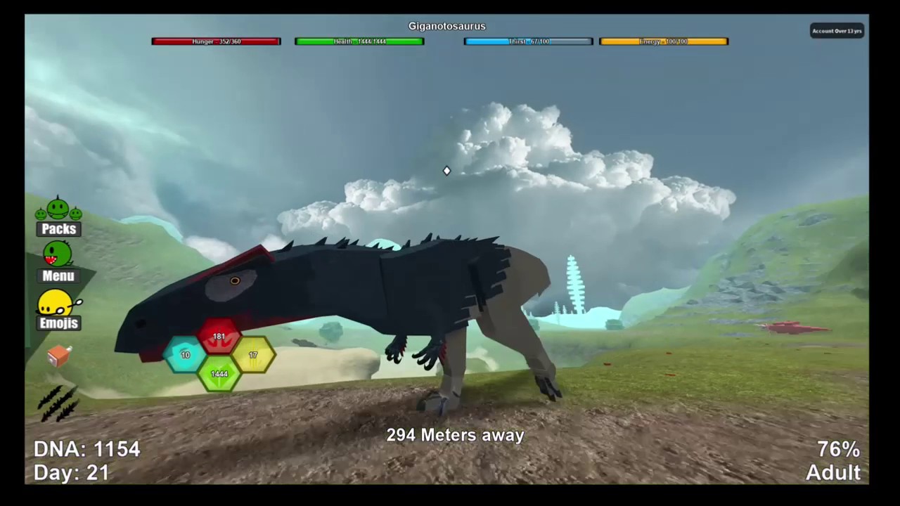 Giganotosaurus Dinosaur Simulator Roblox Directo Gameplay Espanol By Bellsproutarmy - aegisuchus dinosaur simulator roblox directo youtube