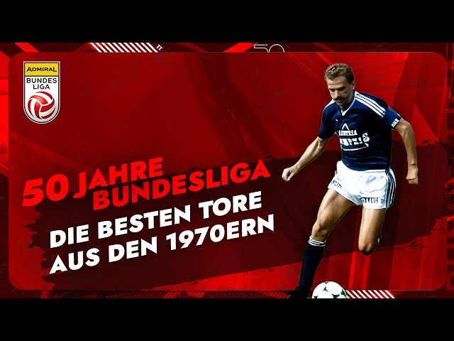 50 Jahre Bundesliga: Die besten Tore aus den 1970ern - YouTube