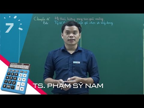 Toán nâng cao lớp 9: Tỉ số lượng giác của góc nhọn và ứng dụng - Thầy Nam | HỌC247