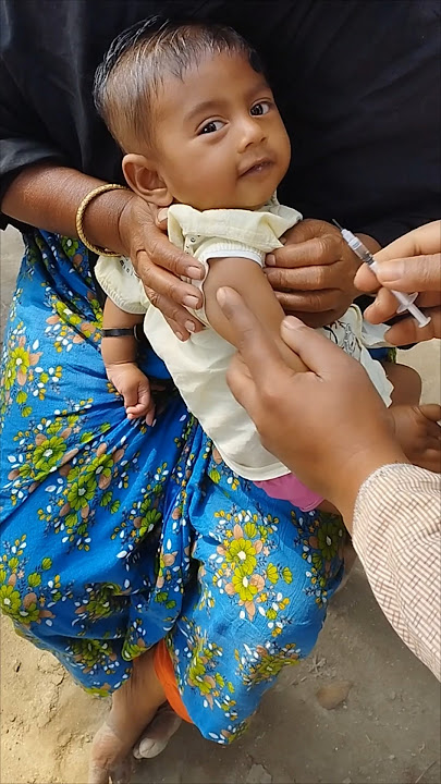 Cute baby vaccination crying #cute #trending #injection #baby #healthyshorts86 #babycare #viral