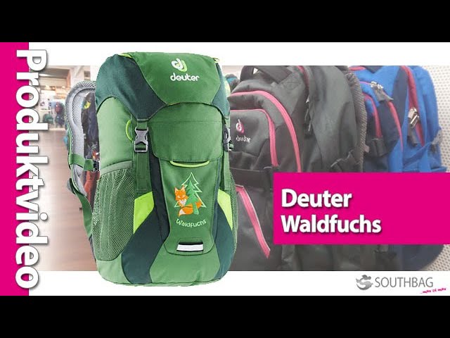 biologisch Maladroit ginder Deuter Kinderrucksack Waldfuchs - Produktvideo - YouTube