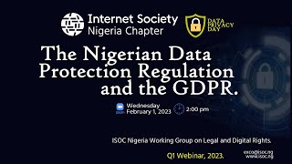 Data Privacy Day 2023 Webinar | The Nigerian Data Protection Regulation and the GDPR