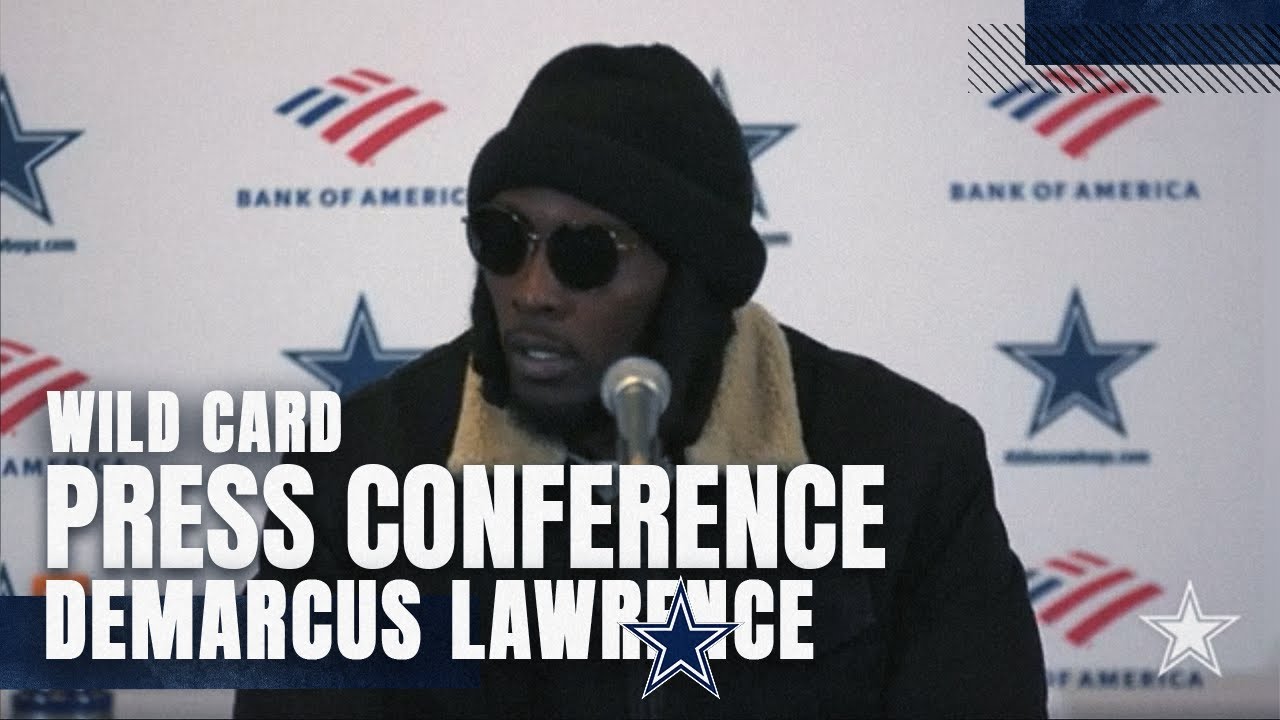 DeMarcus Lawrence Postgame Wild Card | #SFvsDAL | Dallas Cowboys 2021