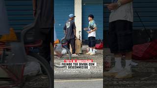 FINGINDO DEVER DINHEIRO PRA DESCONHECIDO- teste social