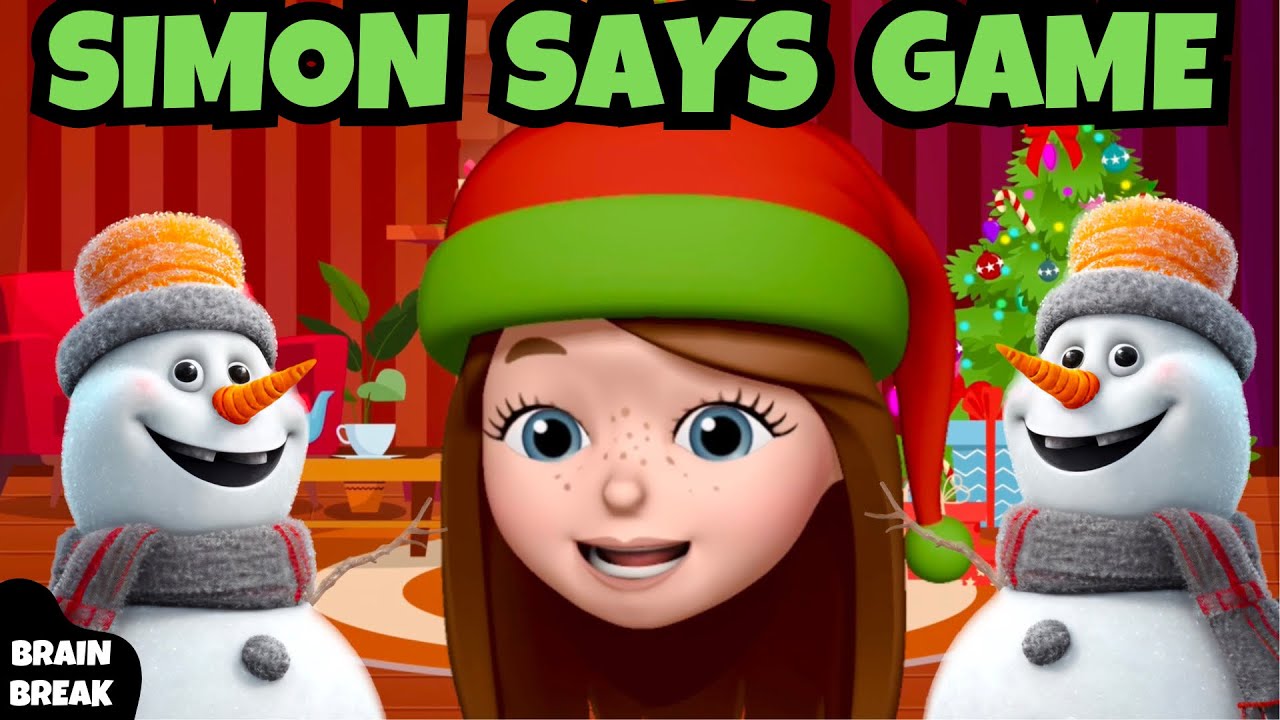 Elf Simon Says Game | Christmas Brain Break | Winter Just Dance ...