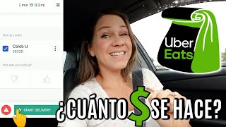 ¿Cuánto Dinero Hago en Uber Eats Estados Unidos?  Uber Eats Tips Español