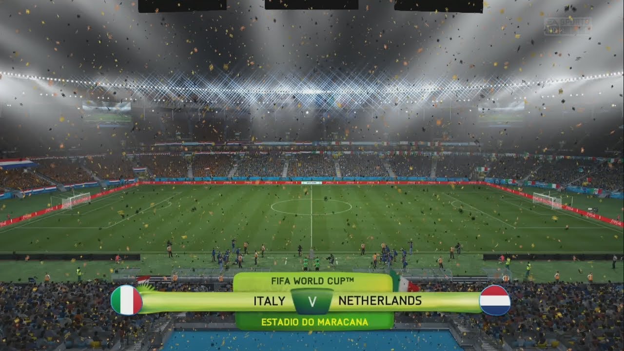 FIFA 14 PS4 - World Cup Match - Netherlands Vs Italy