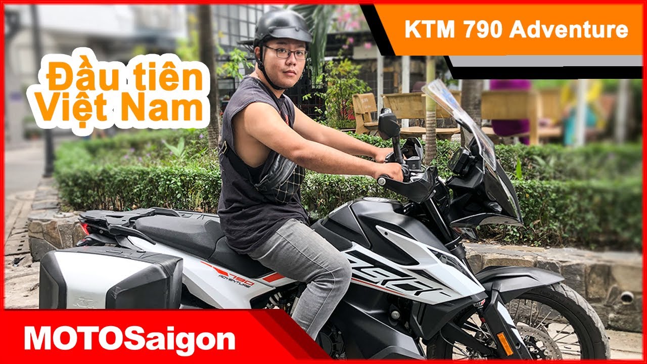 Trên yên KTM 790 Adventure 2020 đầu tiên Việt Nam chưa có giá bán