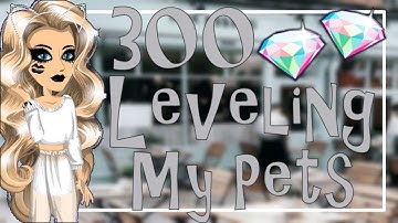 MSP 300 DIAMONDS LEVELING MY PETS