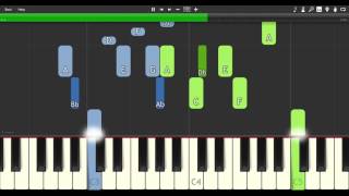 Harukanarutokinonakadetaihi  synthesia Piano Cover