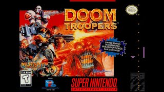 Doom Troopers Прохождение (SNES Rus)