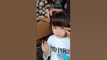 Cài tóc mái ngố tóc giả đẹp#caitocgia #tocgiacaocapvinhkt