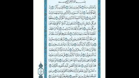 سورة الصافات للشيخ زكي داغستاني رحمه الله