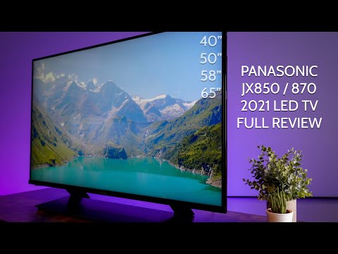 Video: Panasonic-television Asettaminen