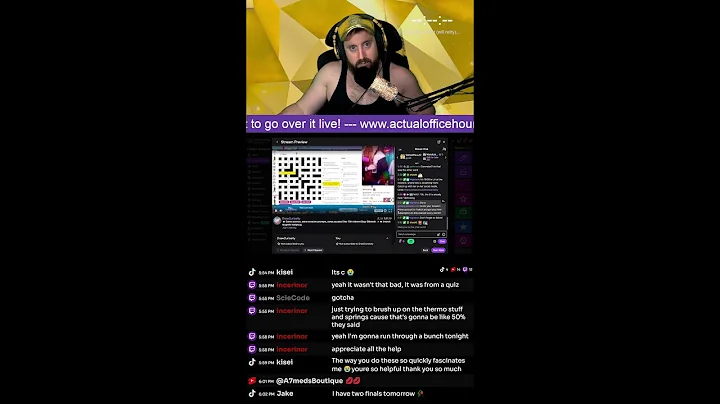 FREE Math/Science Tutoring with Actual Education: Office Hours !submit !cal !discord