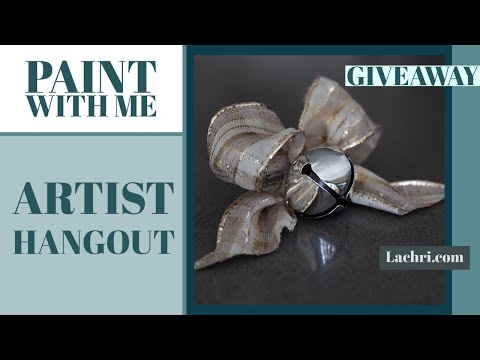 How to Paint a Bell in Acrylic PAINT WITH ME & Artist Hangout - How to Paint a Bell in Acrylic PAINT WITH ME & Artist Hangout