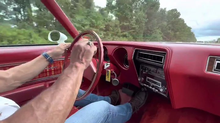 1977 Oldsmobile Cutlass Supreme Brougham Driving Video!!! 38,000 ORIGINAL MILES