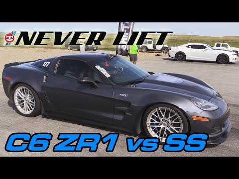 C6 ZR1 Corvette vs H/C 5th Gen Camaro SS - Top Speed