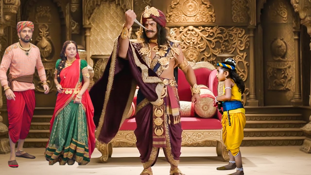 जब कंस ने नन्हे कान्हा पर चाकू से हमला किया | Yashomati Maiya Ke Nandlala | New Episode