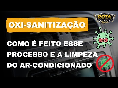 COMO É FEITO A OXI-SANITIZAÇÃO E LIMPEZA DO AR CONDICIONADO