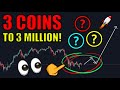 Top 3 Coins To $3 Million (Cryptocurrency Picks To Become Millionaire)