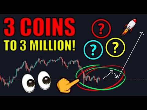 Top 3 Coins To $3 Million (Cryptocurrency Picks To Become Millionaire)