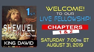 Live Fellowship Alan Delivers The Book Of 1St Shemuel 1St Samuel Chapters 1 2