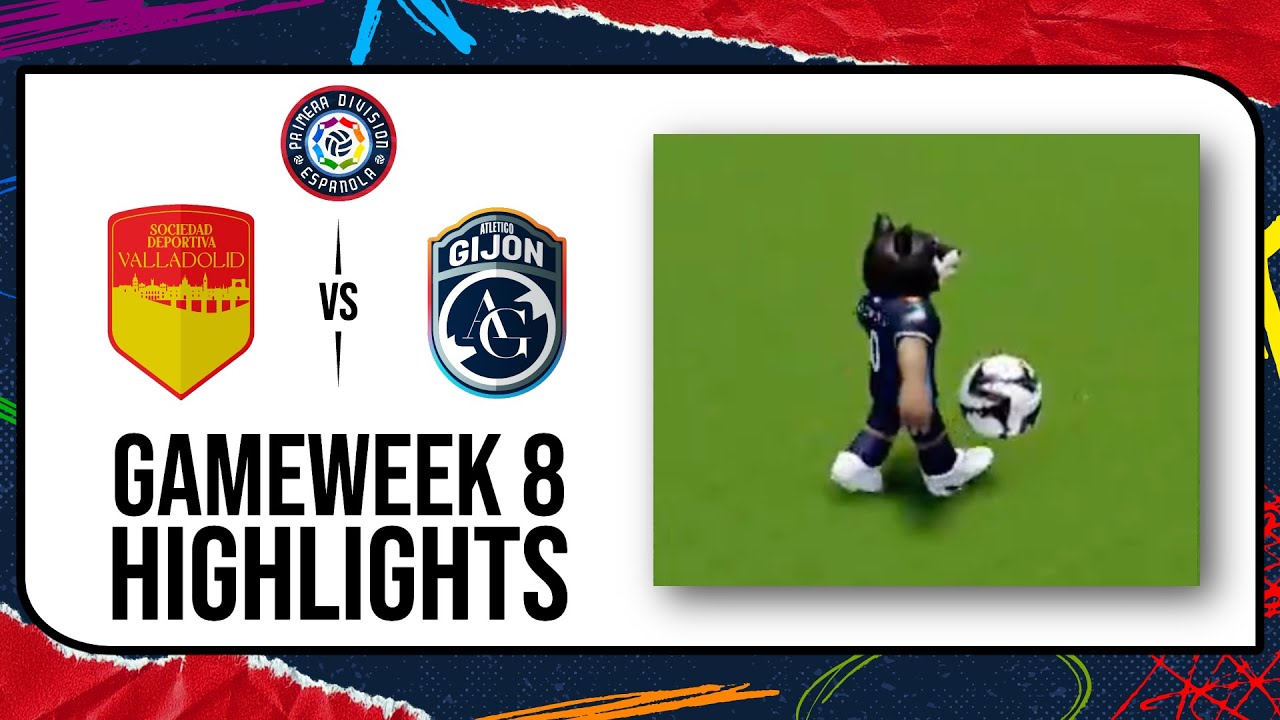 Valladolid S.D. vs Atlético Gijón | RFL S1 - Primera Division Española [GW8]