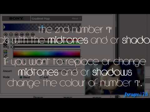 Sony Vegas Tutorial 1 Gradient Map
