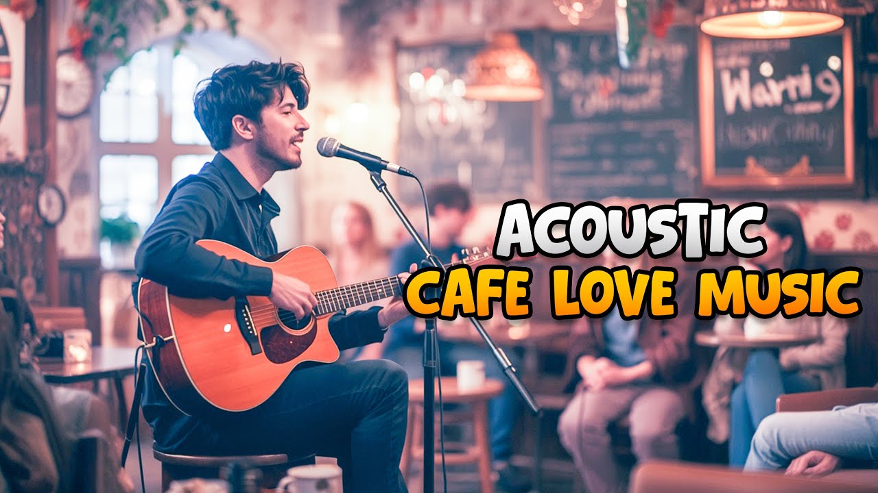 Acoustic Cafe Love Music ☕💖 Romantic Chill Songs for Relaxing & Studying || Sunset Cafe Acoustic