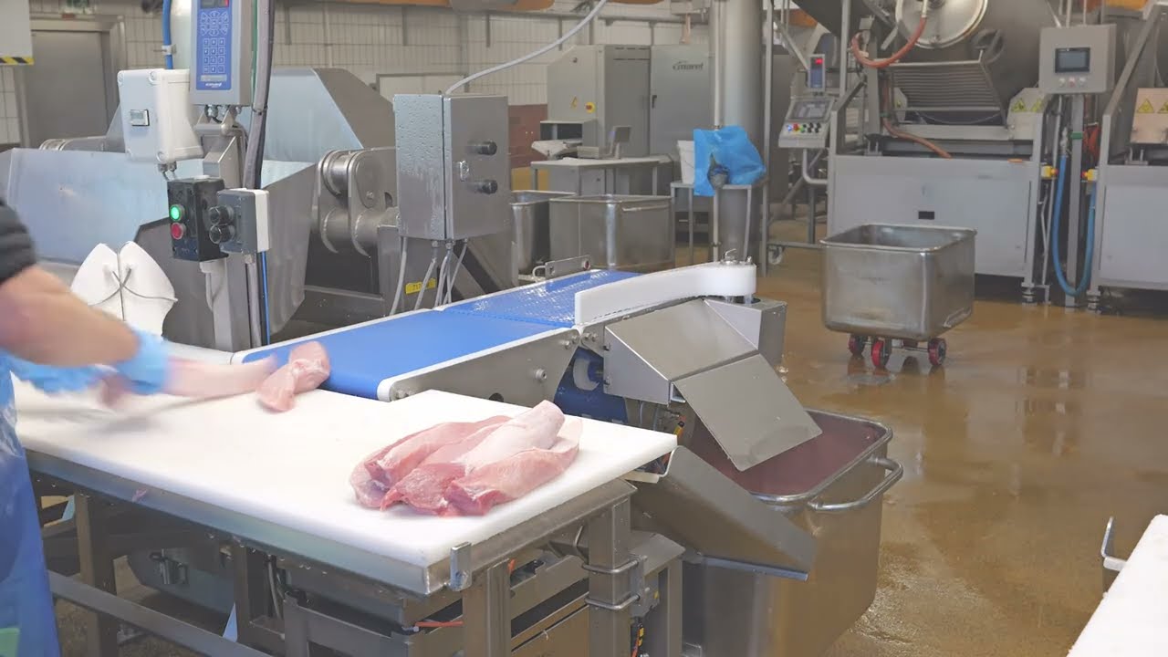 Scanvaegt Solution for grading tenderloin