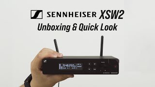 Sennheiser XSW2 Wireless Microphone | Unboxing & Quick Look