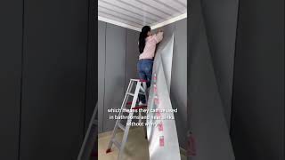 Upgrade Your Walls with Stylish Self-Adhesive Wallpaper | Easy DIY Makeover! screenshot 5
