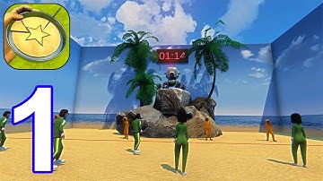 Squid Challenge & Competitions Game - Gameplay Walkthrough Part 1 Green Red Light (Android,iOS)