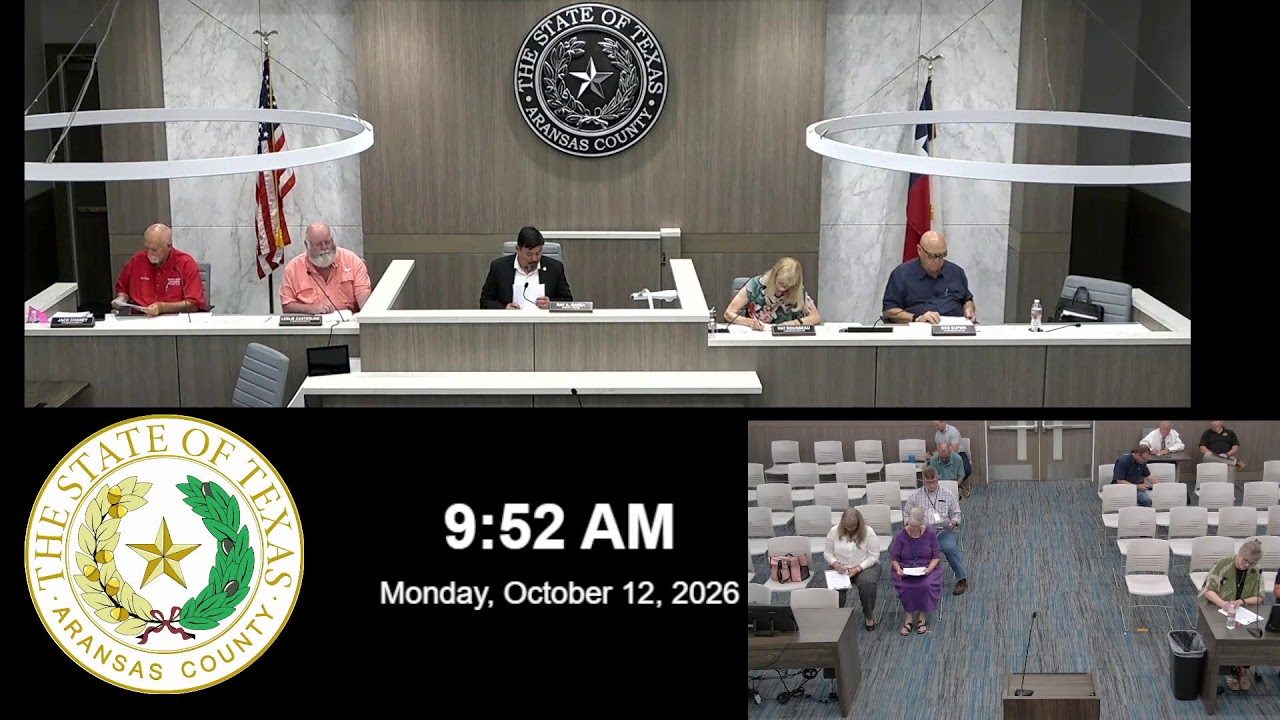Regular Commissioners Court - 10-12-2026