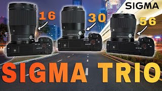 Sigma Trio & ZV-E10 Comparison | Sharpest APS-C lenses?